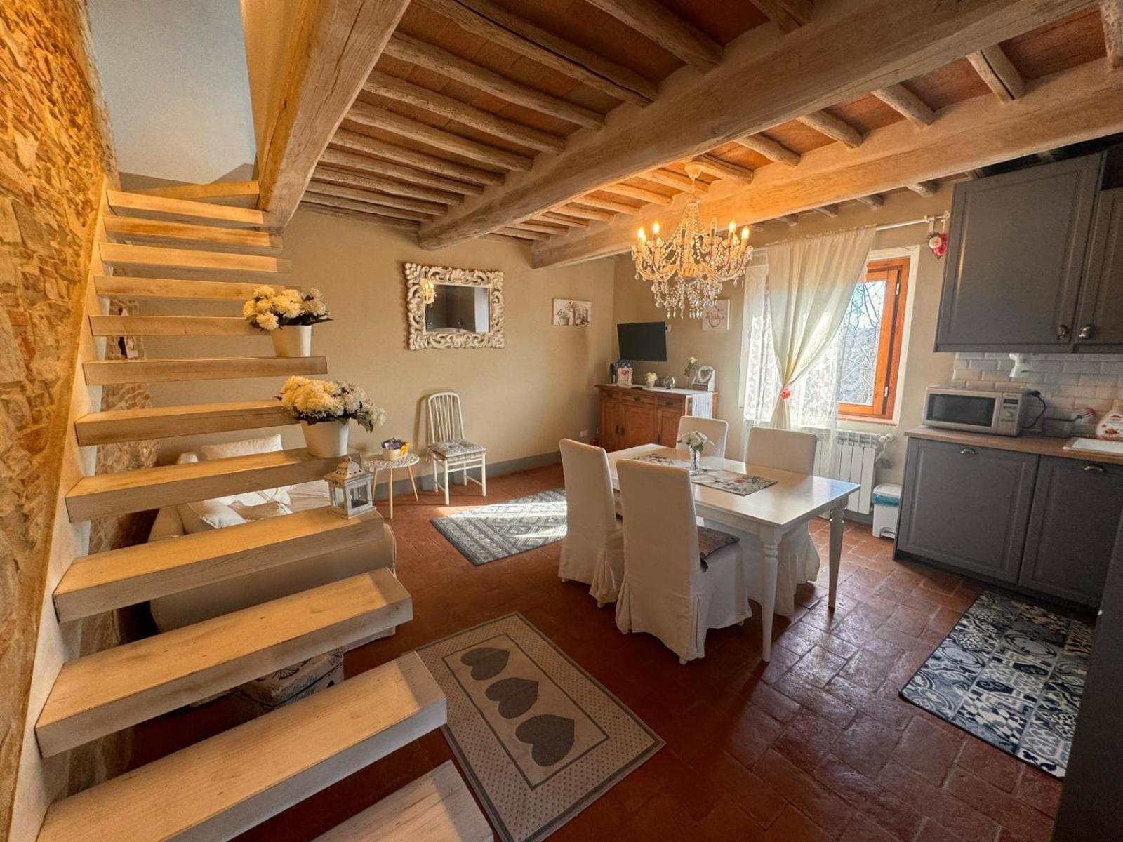 Dolce Cuore Luxe Apartment Chianti Florence Male Romantyczne Mieszkanie San Donato in Poggio Zewnętrze zdjęcie
